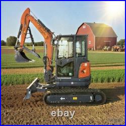 AGT CFG-40UF 4-Ton Mini Excavator with Kubota Engine with Hydraulic Thumb