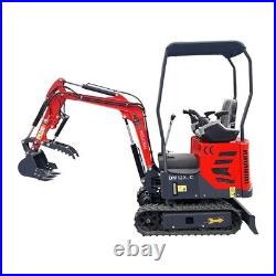 AGT DM12X-C Mini Excavator Hydraulic Digger 13.5 hp Gas Briggs & Stratton Engine