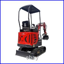 AGT DM12X-C Mini Excavator Hydraulic Digger 13.5 hp Gas Briggs & Stratton Engine