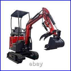 AGT DM12X-C Mini Excavator Hydraulic Digger 13.5 hp Gas Briggs & Stratton Engine