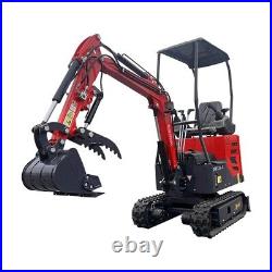 AGT DM12X-C Mini Excavator Hydraulic Digger 13.5 hp Gas Briggs & Stratton Engine