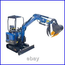 AGT DM20 Mini Excavator Kubota Diesel D722 Engine Expandable Track Pilot Control AGT DM20 Mini Excavator Kubota Diesel D722 Engine Expandable Track Pilot Control