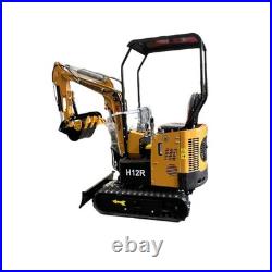 AGT H12R 1 Ton Hydraulic Mini Excavator Crawler 13.5HP RATO Gas Engine EPA AGT H12R 1 Ton Hydraulic Mini Excavator Crawler 13.5HP RATO Gas Engine EPA