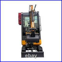 AGT Hydraulic Mini Excavator Digger RATO Gas Engine with Air Conditioner&Cab