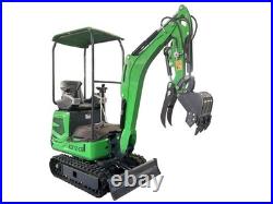 AGT KX12-CB 13.5HP Mini Excavator Digger Gas B&S Engine Smooth Pilot Control AGT KX12-CB 13.5HP Mini Excavator Digger Gas B&S Engine Smooth Pilot Control