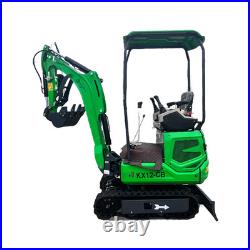 AGT KX12-CB Mini Excavator 2026 NEW 13.5 HP 1-Ton Digger B&S Gas Engine EPA