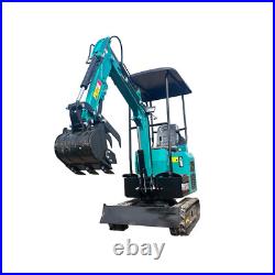 AGT Mini Excavator 1Ton Digger Tracked Crawler 13.5HP RATO Gas Engine EPA MH12RX