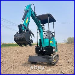 AGT Mini Excavator 1Ton Digger Tracked Crawler 13.5HP RATO Gas Engine EPA MH12RX