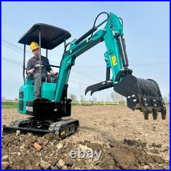 AGT Mini Excavator 1Ton Digger Tracked Crawler 13.5HP RATO Gas Engine EPA MH12RX