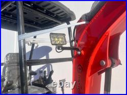 AGT Mini Excavator 1.4-Ton Kubota Diesel Engine with Side Swing Boom&Pilot Control