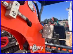 AGT Mini Excavator 1-Ton Digger Tracked Crawler 13.5 HP B&S Gas Engine EPA New