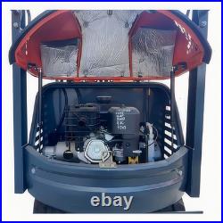 AGT Mini Excavator 1-Ton Digger Tracked Crawler 13.5 HP B&S Gas Engine EPA New