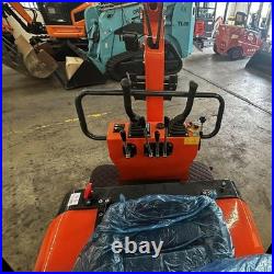 AGT Mini Excavator 1-Ton Digger Tracked Crawler 13.5 HP B&S Gas Engine EPA New