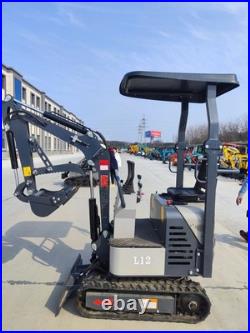 AGT Mini Excavator 1-Ton Digger Tracked Crawler 13.5 HP B&S Gas Engine EPA New