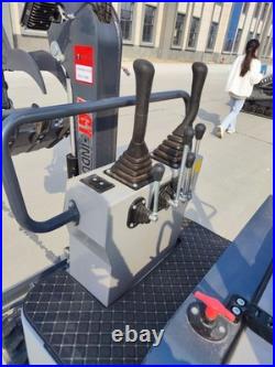 AGT Mini Excavator 1-Ton Digger Tracked Crawler 13.5 HP B&S Gas Engine EPA New