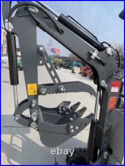 AGT Mini Excavator 1-Ton Digger Tracked Crawler 13.5 HP B&S Gas Engine EPA New