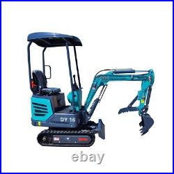 AGT Mini Excavator 1 Ton Hydraulic Digger Tracked Crawler B&S Gas EPA