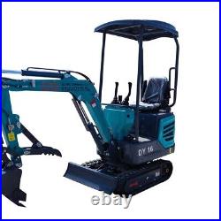 AGT Mini Excavator 1 Ton Hydraulic Digger Tracked Crawler B&S Gas EPA
