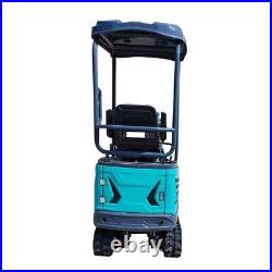 AGT Mini Excavator 1 Ton Hydraulic Digger Tracked Crawler B&S Gas EPA