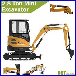 AGT Mini Excavator 2.8 Ton Digger Tracked Crawler B&S EPA Engine New