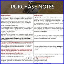 AGT Mini Excavator Digger withHydraulic Thumb&Side Swing Boom B&S Gas Engine 1 Ton