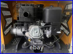 AGT Mini Excavator Digger withHydraulic Thumb&Side Swing Boom B&S Gas Engine 1 Ton