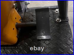 AGT Mini Excavator Digger withHydraulic Thumb&Side Swing Boom B&S Gas Engine 1 Ton