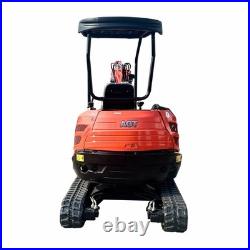 AGT Mini Excavator Track Digger Kubota Diesel Engine 3 Cylinders Hydraulic Thumb