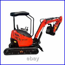 AGT Mini Excavator Track Digger Kubota Diesel Engine 3 Cylinders Hydraulic Thumb