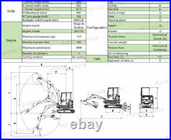 AGT Mini Excavator Tracked Digger withPilot Control 13.5HP Gas B&S XR2100 Engine