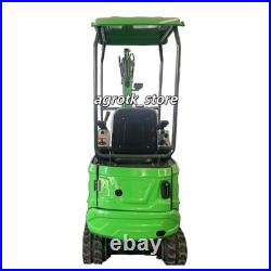 AGT Mini Excavator withSwing Boom Hydraulic Thumb Pilot Control B&S Engine Digger