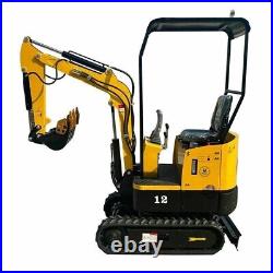AGT New Arrival 13.5HP 1 Ton B&S Gas Engine Mini Excavator Digger EPA Certified