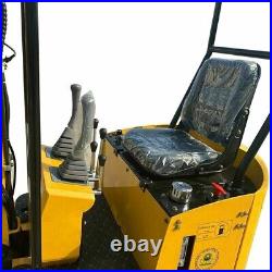 AGT New Arrival 13.5HP 1 Ton EPA Certified B&S Gas Engine Mini Excavator Digger