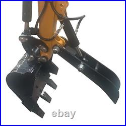 AGT New Hydraulic Backhoe Thumb For 1-2 Ton Mini Excavator, 12EX-HYMZJII