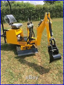 AX24 Micro Mini Excavator Built in the UK with Briggs & Stratton 14hp Gas Engine