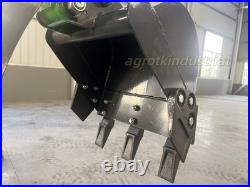 Agrotk 1 Ton Mini Excavator B&S Engine Hydraulic Thumb Digger Tracked Crawler