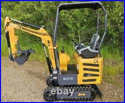 Agrotk 840KG Mini Excavator withPilot Control 13.5 HP Gas B&S Engine Track Digger Agrotk 840KG Mini Excavator withPilot Control 13.5 HP Gas B&S Engine Track Digger