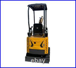 Agrotk 840KG Mini Excavator withPilot Control 13.5 HP Gas B&S Engine Track Digger Agrotk 840KG Mini Excavator withPilot Control 13.5 HP Gas B&S Engine Track Digger