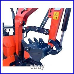 Agrotk Mini Excavator Digger 13.5hp Gas Briggs & Stratton Engine Tracked Crawler