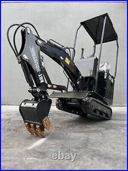 Agrotk Mini Excavator Digger Tracked Crawler RATO Gas Engine Hydraulic Motor NEW