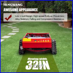All Terrain Remote Control Off-Road Lawn Mower 7.5-27HP Adjustable Mowing Height