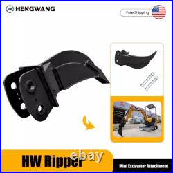 American mini excavator attachments ripper, rake, bucket, Quick Hitch, Auger