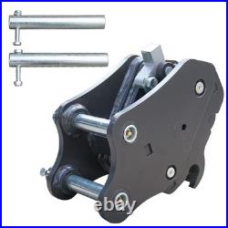 Attachment Quick Hitch Coupler For Mini Excavator fits 1-1.5 T Machine Pin 25mm