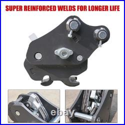 Attachment Quick Hitch Coupler For Mini Excavator fits 1-1.5 T Machine Pin 25mm