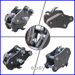 Attachment Quick Hitch Coupler For Mini Excavator fits 1-1.5 T Machine Pin 25mm