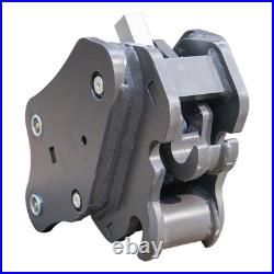 Attachment Quick Hitch Coupler For Mini Excavator fits 1-1.5 T Machine Pin 25mm