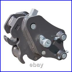 Attachment Quick Hitch Coupler For Mini Excavator fits 1-1.5 T Machine Pin 25mm