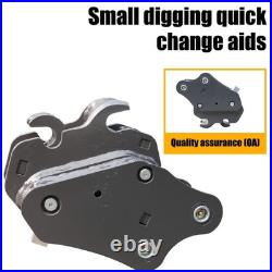 Attachment Quick Hitch Coupler For Mini Excavator fits 1-1.5 T Machine Pin 25mm
