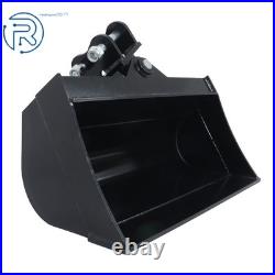 Attachments 600mm Plain Tilting Bucket Suitable For 1 Ton Hydraulic Excavator