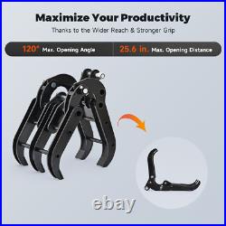 Attachments For Mini Excavator Ripper Rake Auger Bucket Thumb Clips Quick Hitch